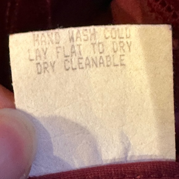 Nicole Miller New York City Red Velvet Black Sequence Neckline Mini Dress Sz 14. - Picture 9 of 11